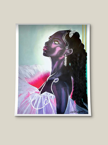 RESILIENCE satin poster print
