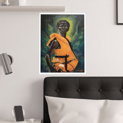 S.Y.S satin poster print