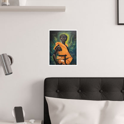 S.Y.S satin poster print