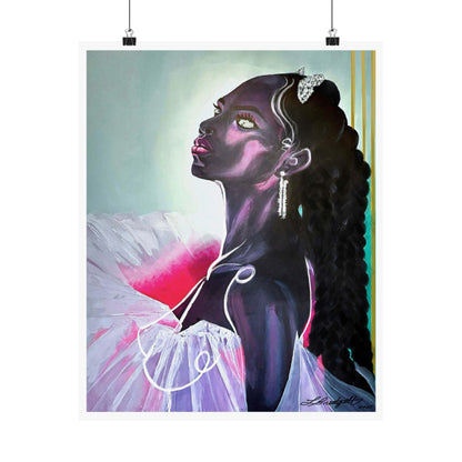 RESILIENCE satin poster print