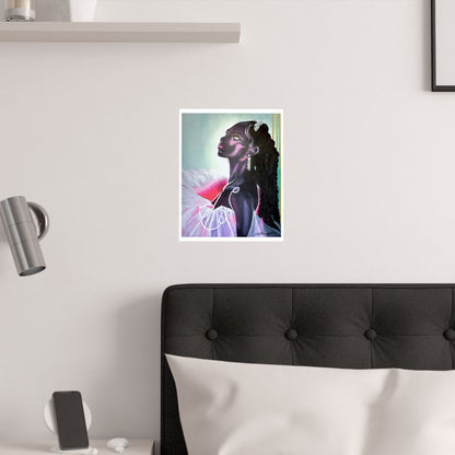 RESILIENCE satin poster print