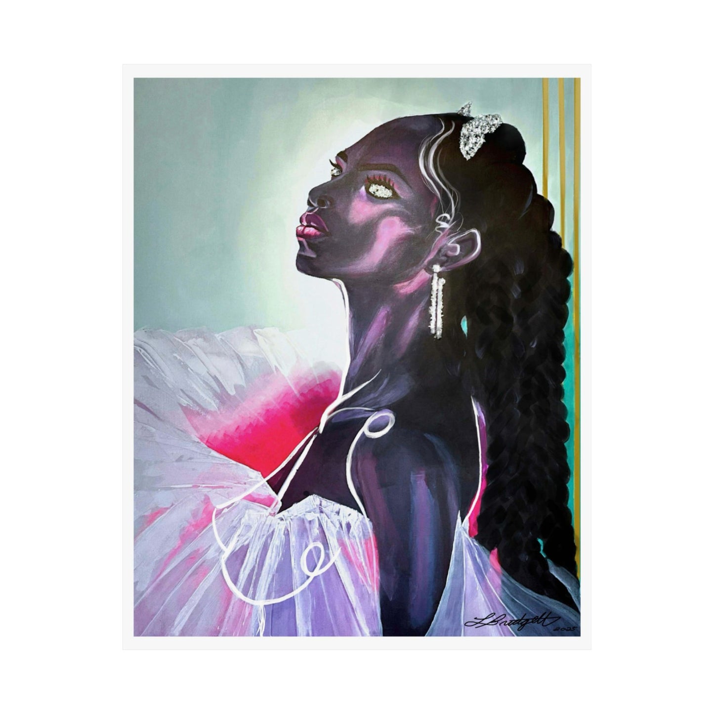 RESILIENCE satin poster print
