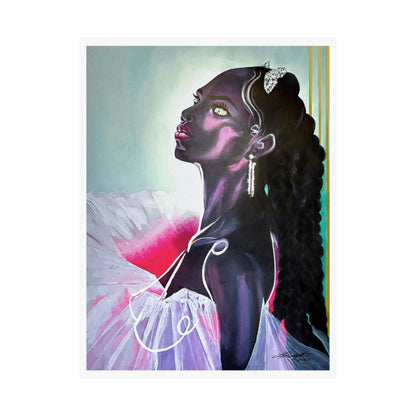 RESILIENCE satin poster print