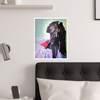 RESILIENCE satin poster print
