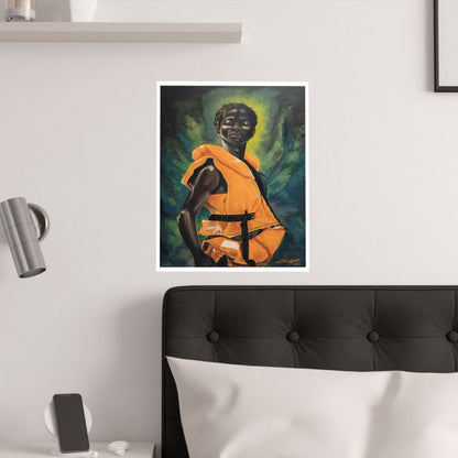 S.Y.S satin poster print