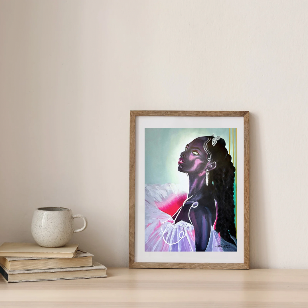 RESILIENCE satin poster print