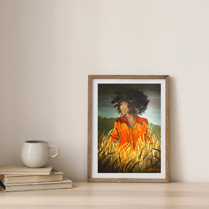 PURPOSEFUL DAY satin poster print