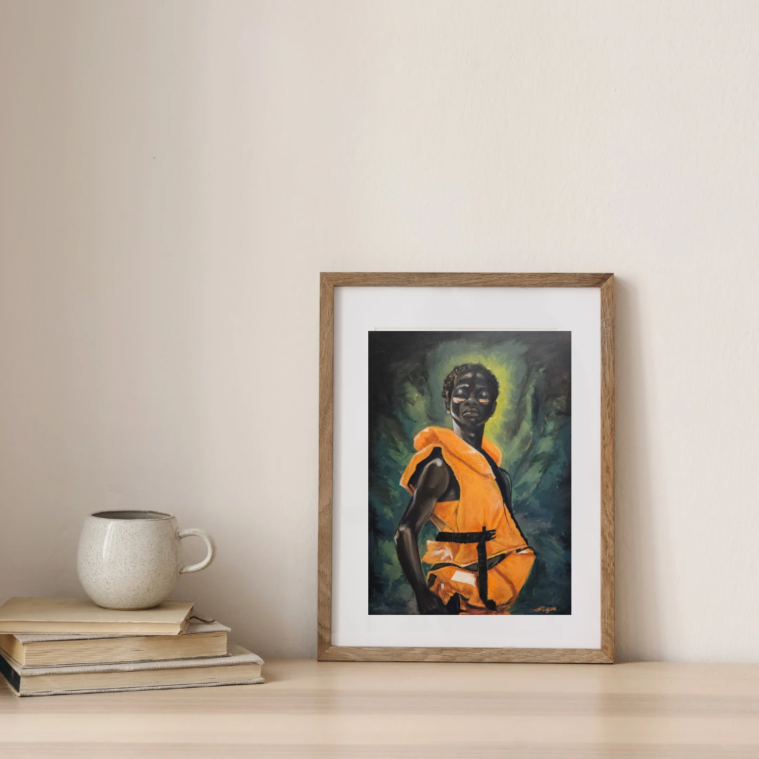 S.Y.S satin poster print