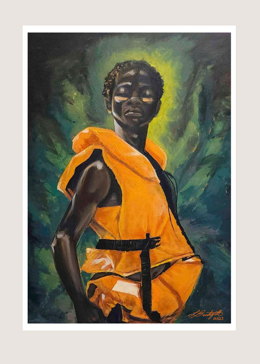 S.Y.S satin poster print